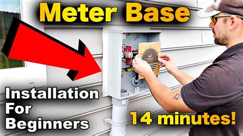 caulking outside meter base